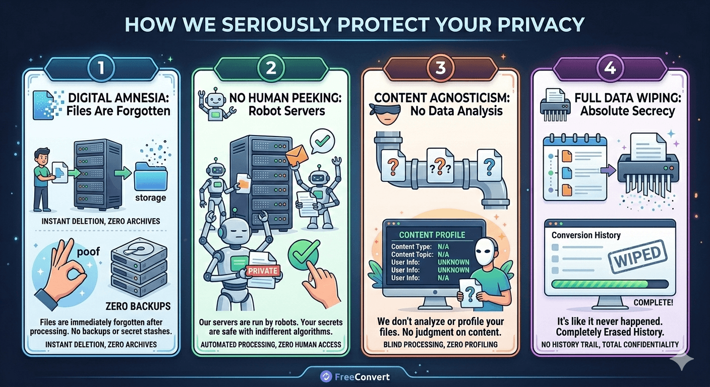 Video to MP3 Privacy Protection